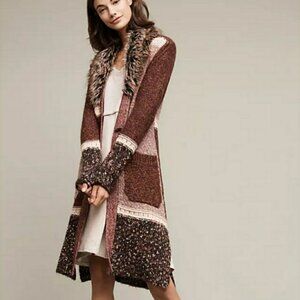 Anthropology Sitka Angel of the North Knit Multicolored Winter Sweater Size XS